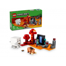 LEGO Minecraft Pasala „Nether“ portale 21255