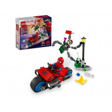 LEGO Marvel Gaudynės motociklu: Žmogus voras prieš Daktarą Aštuonkojį 76275