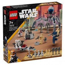 LEGO Star Wars Klonų kario ir kovinio droido kovos rinkinys 75372