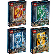 LEGO Harry Potter 76409 76410 76411 76412 Namų juostų rinkinys