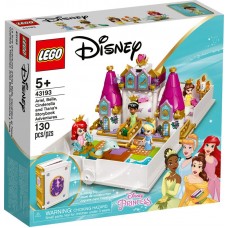 LEGO® ǀ Disney LEGO® ǀ Disney Arielės, Gražuolės, Pelenės ir Tianos pasakų knygos  nuotykiai  43193