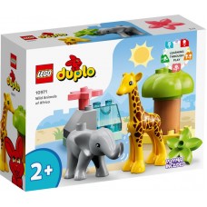 LEGO® DUPLO® Laukiniai Afrikos gyvūnai 10971