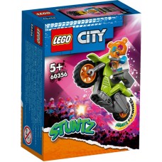 Meškino kaskadinis motociklas LEGO® City 60356
