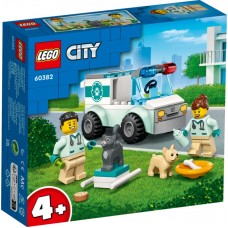 Gyvūnėlių greitosios pagalbos automobilis  LEGO® City 60382