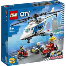 LEGO® City Persekiojimas policijos sraigtasparniu 60243