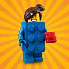 LEGO® Minifigūrėlė Mergaitė su mėlynu LEGO kostiumu 71021-3