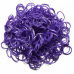 Rainbow Loom® Violetinės metalo spalvos gumyčių papildymas 